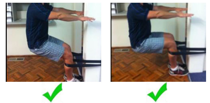 Spanish Squat Exercise Fascia Fitness